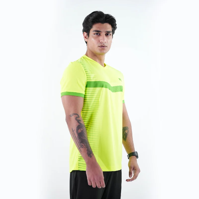 Gravity Sublimated Tee Flou Yellow