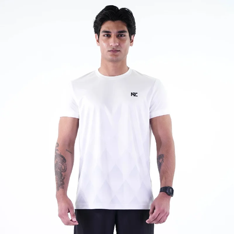 Pure Vigor Gym Tee White