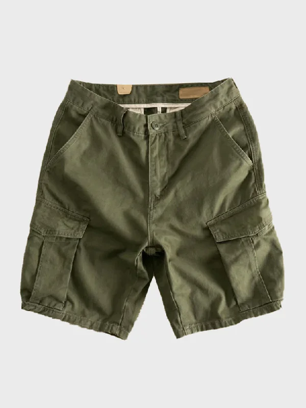 Breathable Multi-Pocket Work Shorts