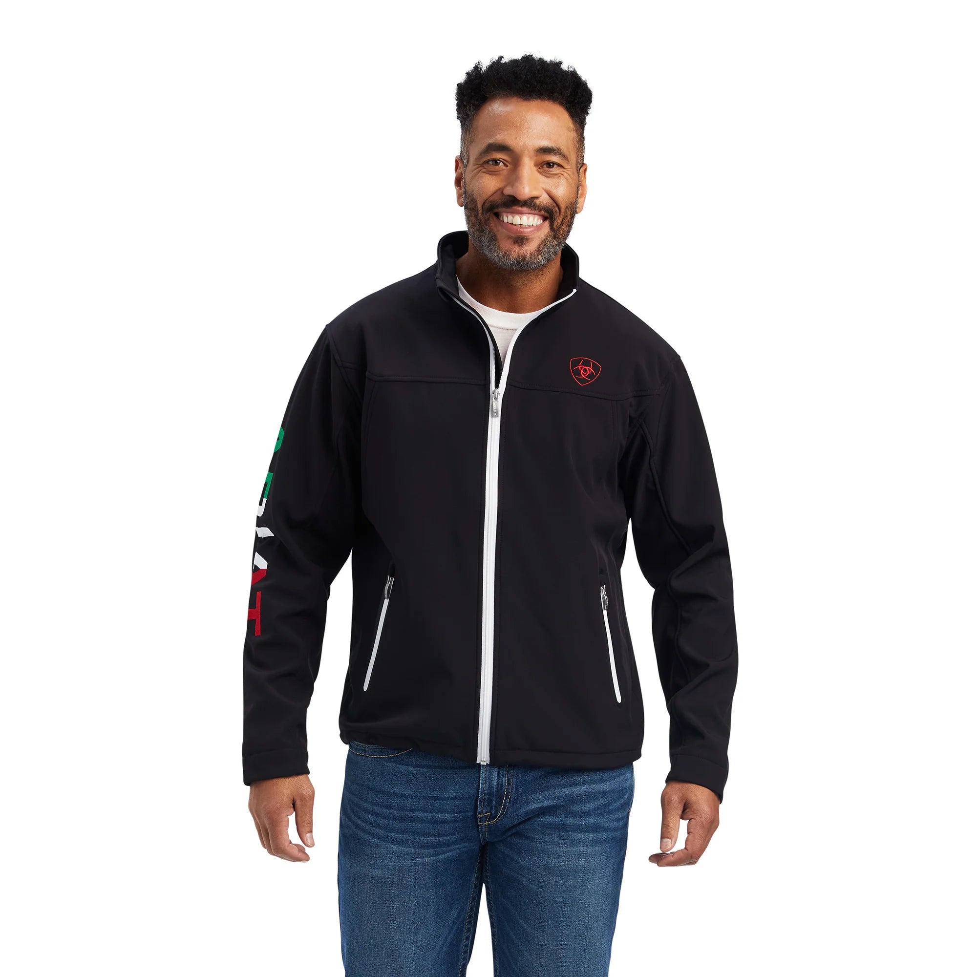 ARIAT NEW TEAM BLACK MEXICAN BRAND SOFTSHELL JACKET