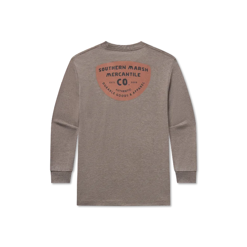 Youth Seawash™ Tee - Mercantile Badge - Long Sleeve