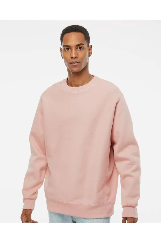 Independent Trading Co. Mens Legend Crewneck Sweatshirt - Dusty Pink