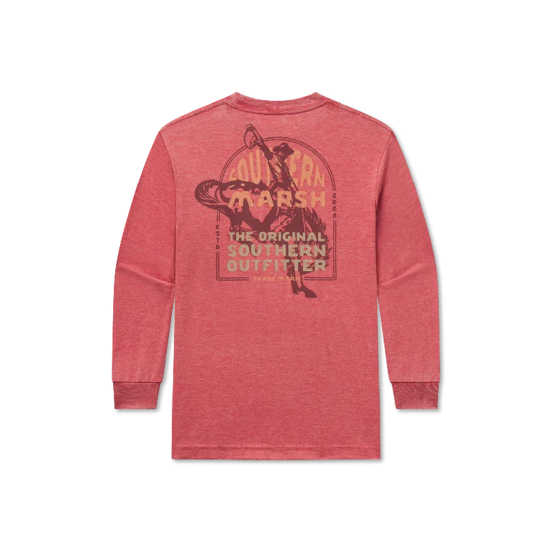 Youth Seawash™ Tee - Rodeo Rider - Long Sleeve