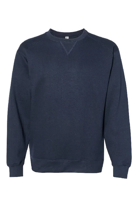 C2 Sport Mens Crewneck Sweatshirt - Navy Blue - Closeout