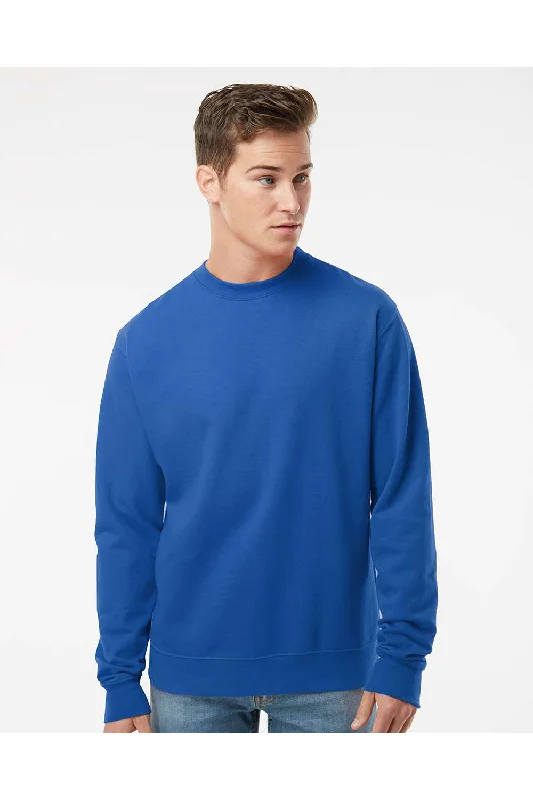 Independent Trading Co. Mens Crewneck Sweatshirt - Royal Blue