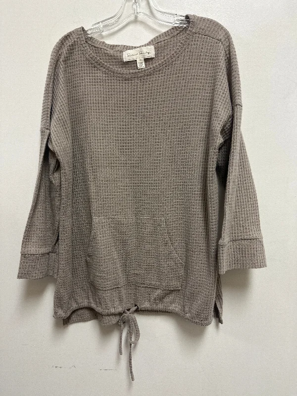 Top Long Sleeve By French Laundry In Beige, Size: 1x