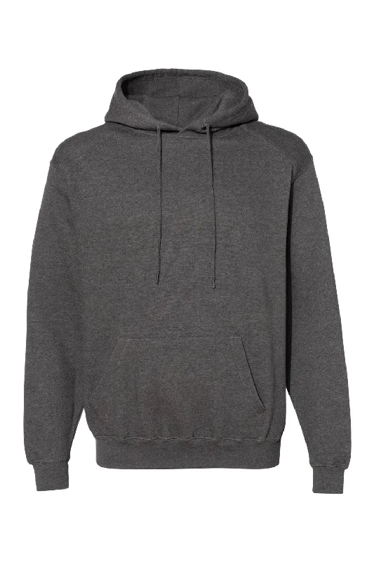 C2 Sport Mens Hooded Sweatshirt Hoodie w/ Pouch Pocket - Charcoal Grey - Closeout