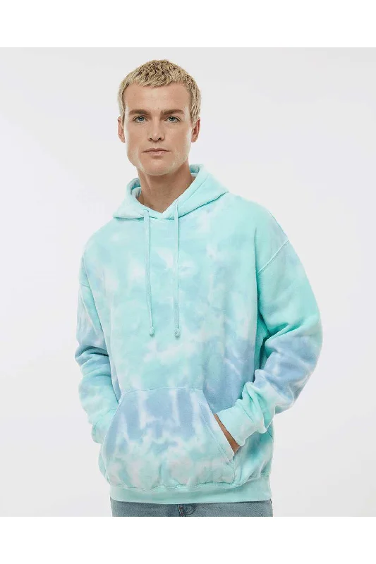 Colortone Mens Hooded Sweatshirt Hoodie w/ Pouch Pocket - Slushy