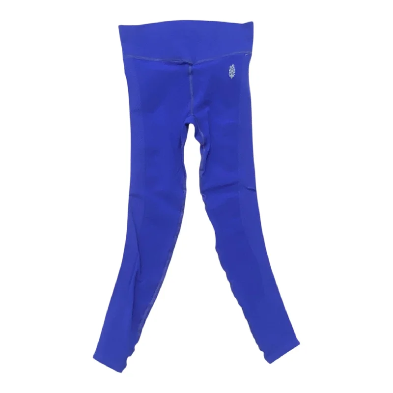 Athletic Leggings By Free People In Blue, Size:Xs