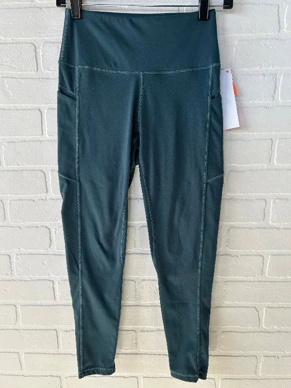 Athletic Leggings By Cme In Green, Size: 6