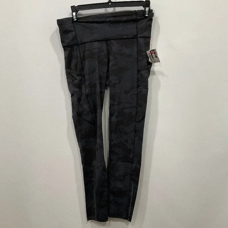 Athletic Leggings By Lululemon In Camouflage Print, Size: 6