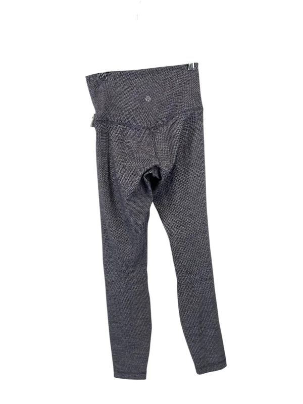 Athletic Leggings By Lululemon In Grey, Size: 4