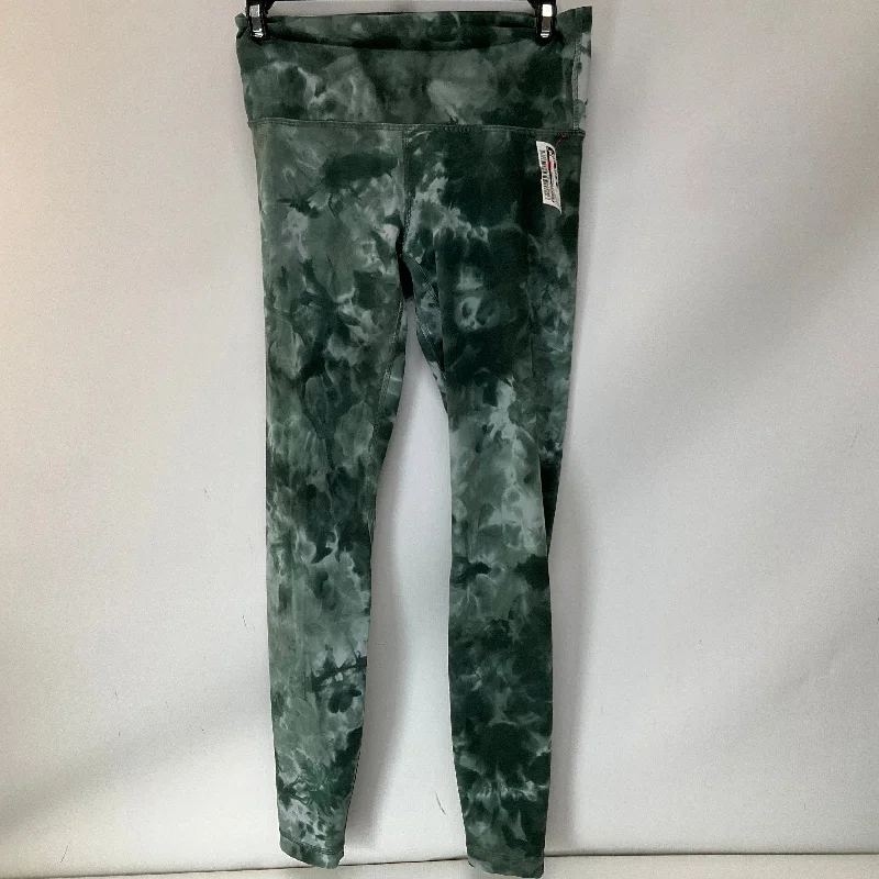 Athletic Leggings By Lululemon In Green, Size: 6