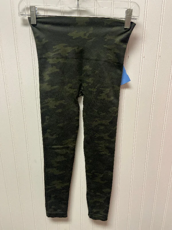 Pants Leggings By Spanx In Camouflage Print, Size: Xs