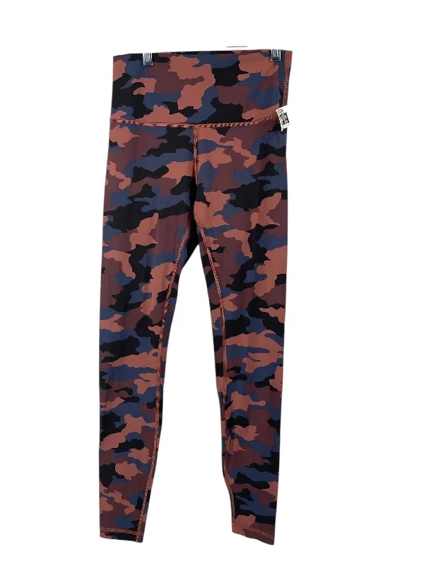 Athletic Leggings By Lululemon In Camouflage Print, Size: 6