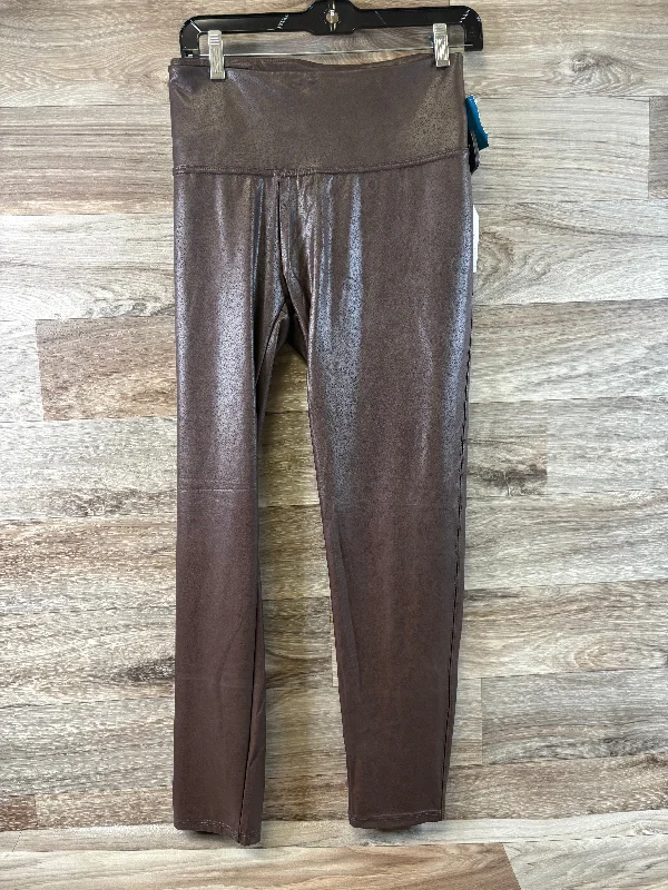 Pants Leggings By Time And Tru In Brown, Size: Xxl