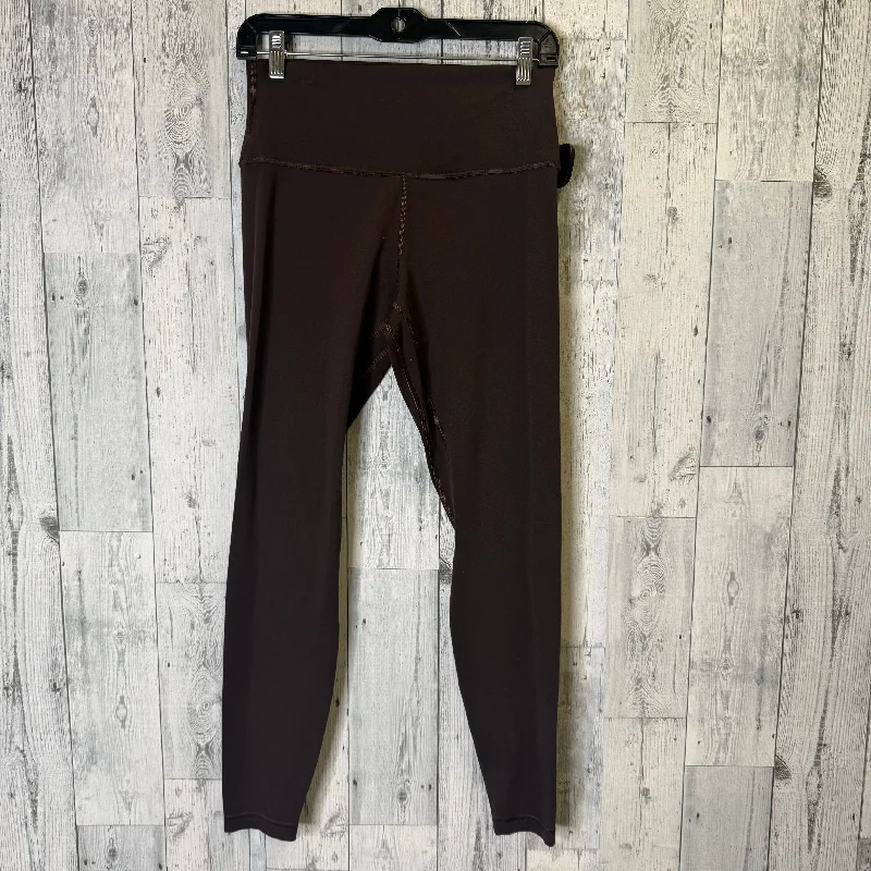 Athletic Leggings By Lululemon In Brown, Size: 10