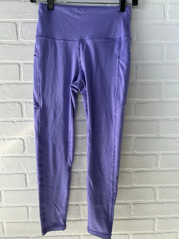 Athletic Leggings By Cme In Purple, Size: 6