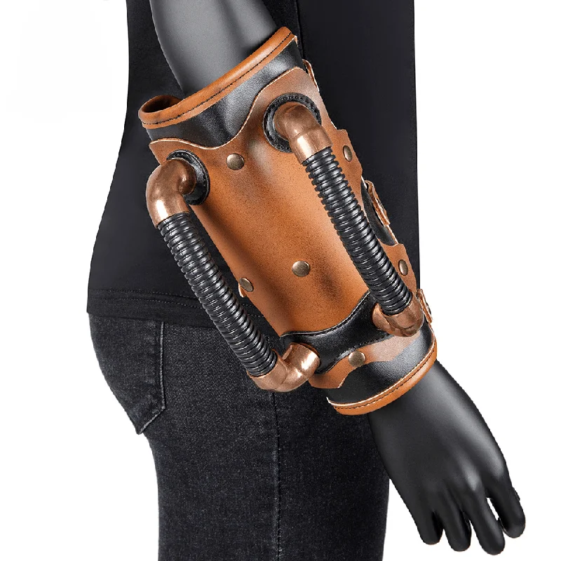 Unisex Steampunk Pipeline Splice Arm Sleeves