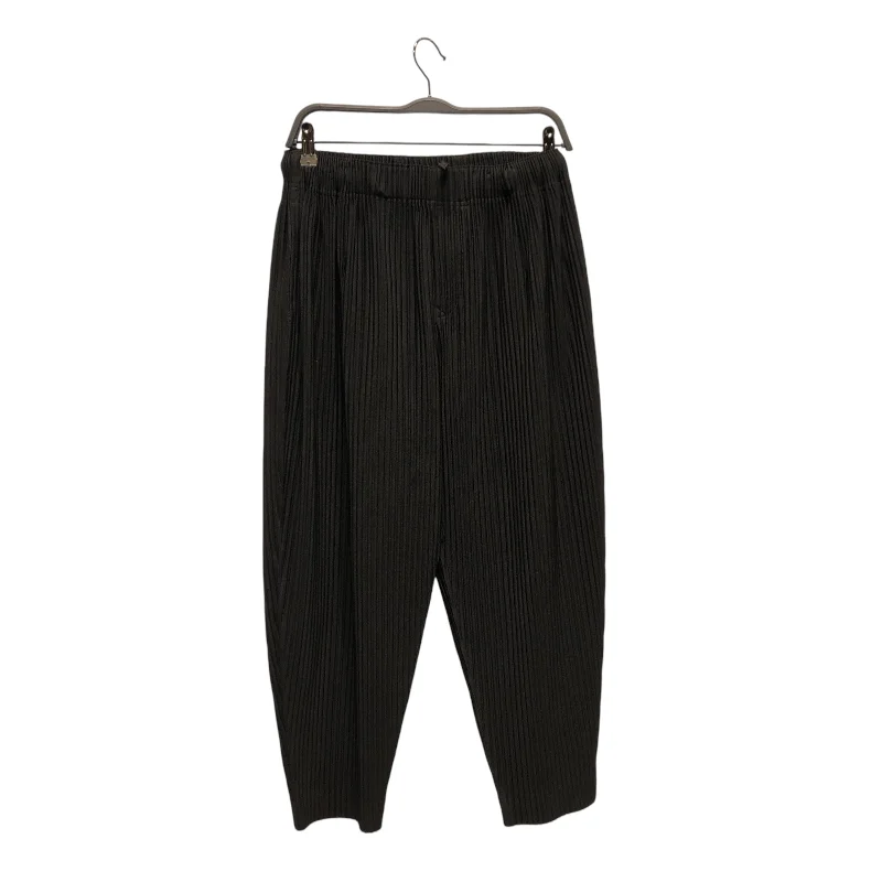 ISSEY MIYAKE/Pants/1/Polyester/BLK/