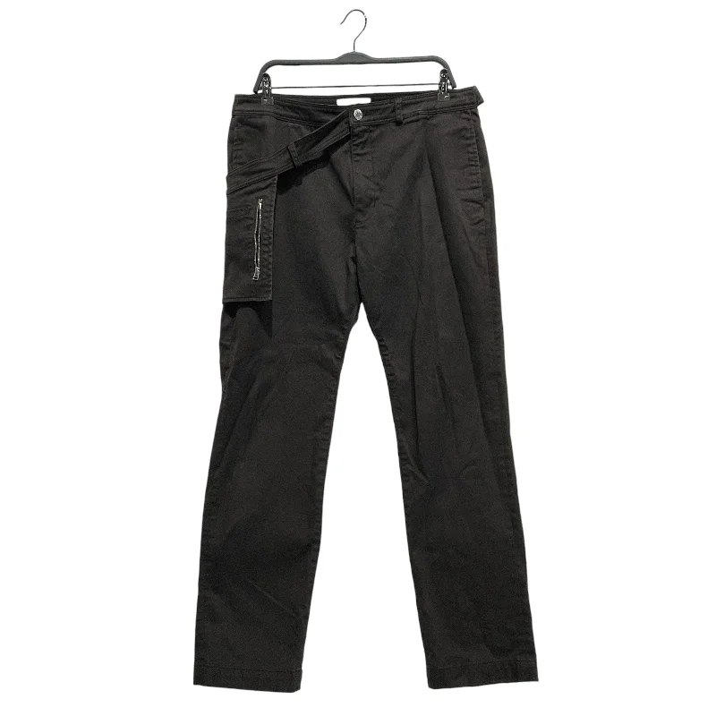 Helmut Lang/Bootcut Pants/31/Cotton/BLK/HELMUT LANG SIDE POCKET PANT