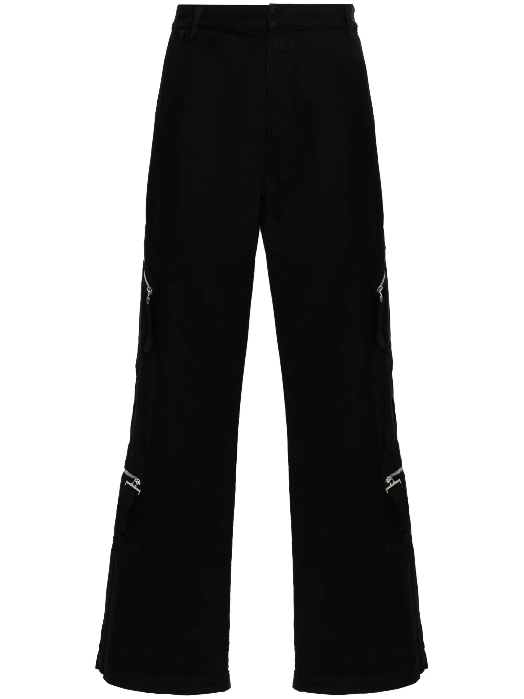 Le Cargo Marrone Straight-Leg Trousers