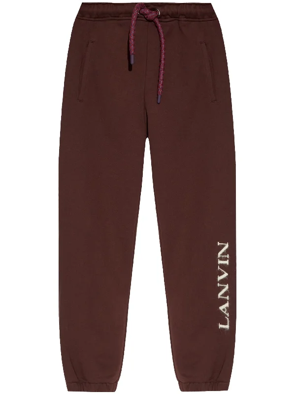 Logo-Embroidered Track Pants