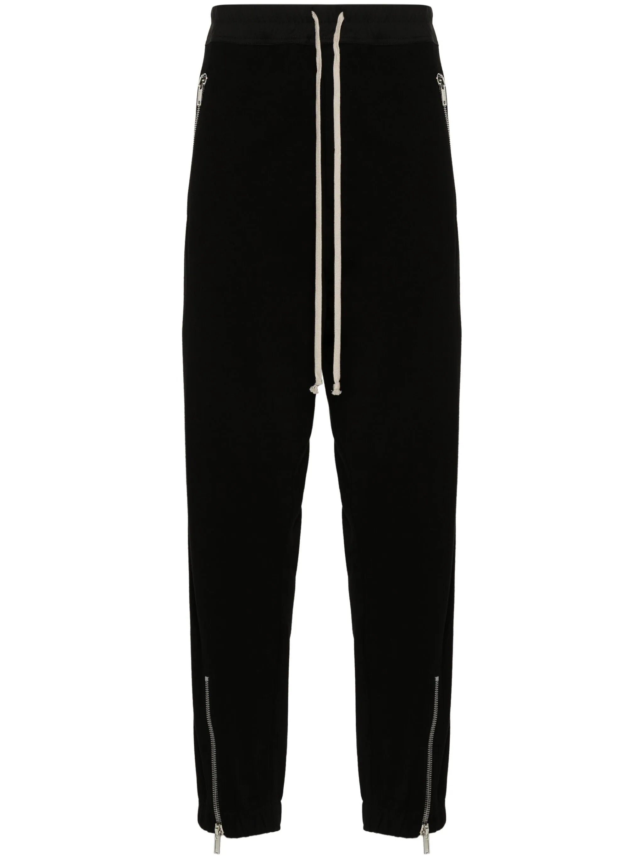 Organic-Cotton Tapered Trousers