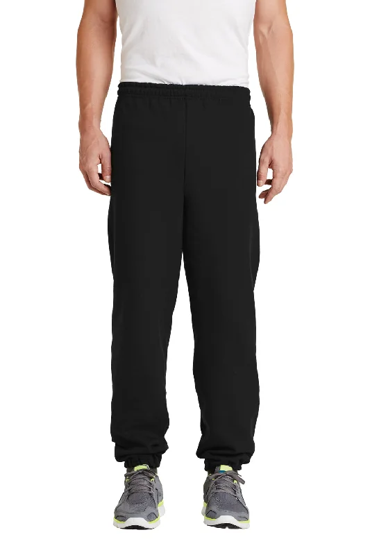 Gildan Mens Heavy Blend Sweatpants - Black