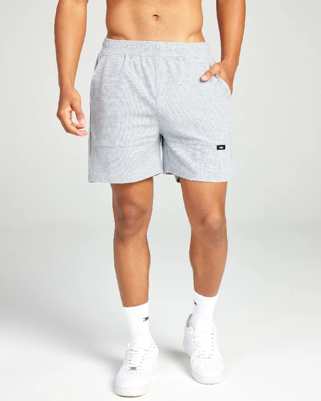 Signal Waffle Shorts - Grey